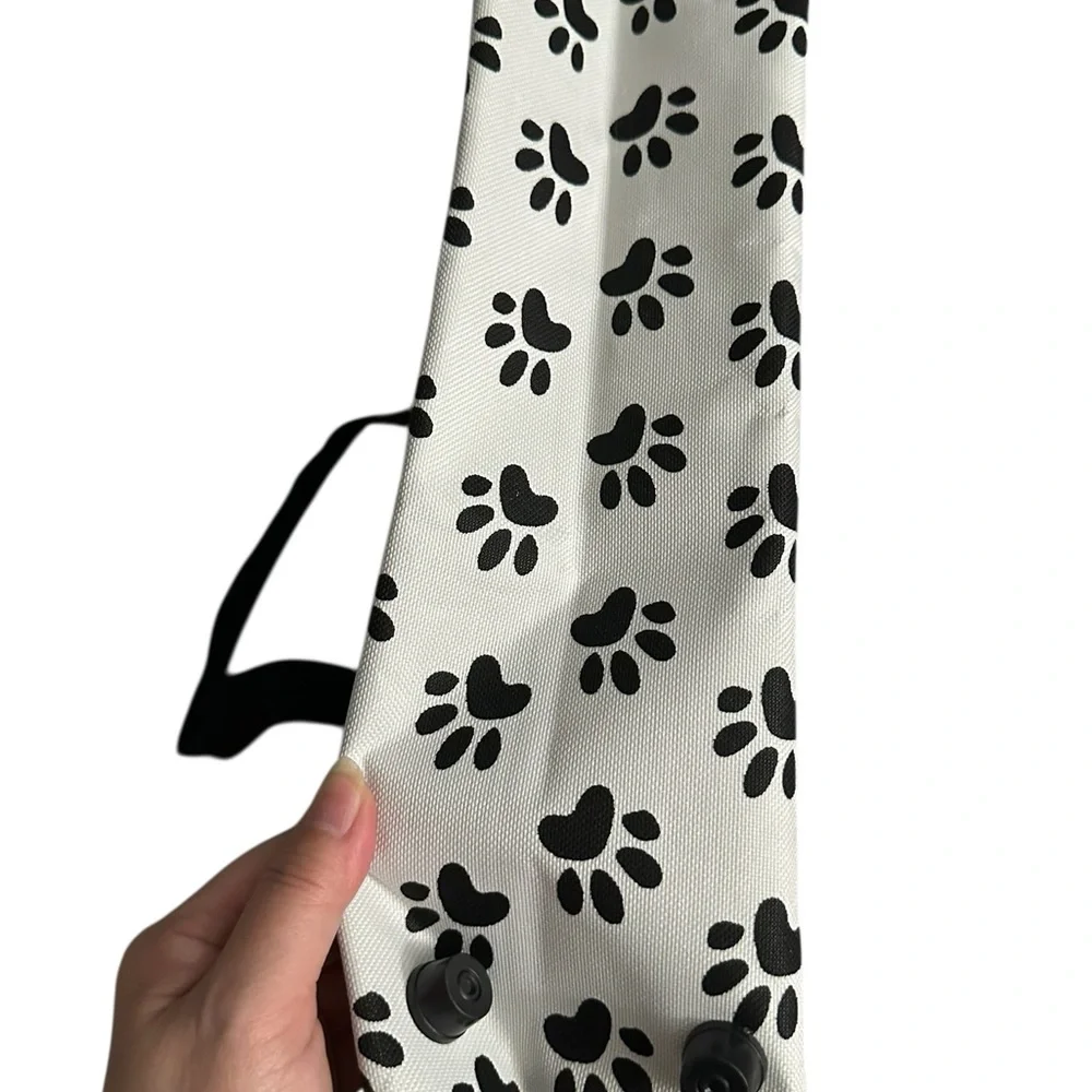 Wahl Tote For Groomers Bring Everything!! Black & White paw prints